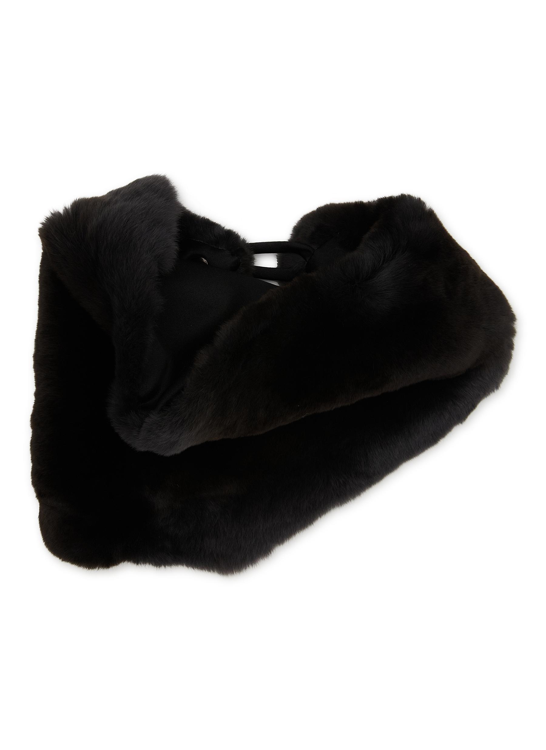 SWANN ORYLAG RABBIT FUR SCARF