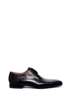 Main View -Click To Enlarge Brushstroke finish leather Derbies