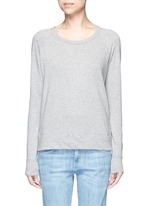 Main View -Click To Enlarge Raglan sleeve Supima® cotton sweatshirt