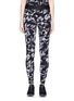 Main View - Click To Enlarge Main View - Click To Enlarge - KORAL - 'Knockout' camouflage jacquard performance leggings