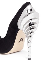 Detail View -Click To Enlarge 'Chrysler Zenadia' suede pumps