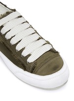 Detail View -Click To Enlarge 'Parson' satin sneakers