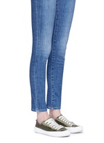 Figure View -Click To Enlarge 'Parson' satin sneakers