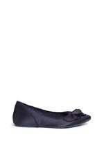 Main View -Click To Enlarge 'Albany' ruffled satin skimmer flats