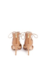 Back View -Click To Enlarge 'Taylor' lace-up leather pumps