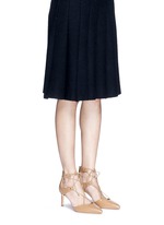 Figure View -Click To Enlarge 'Taylor' lace-up leather pumps