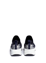 Back View -Click To Enlarge 'Match' dégrade woven sneakers