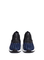 Front View -Click To Enlarge 'Match' dégrade woven sneakers