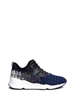 Main View -Click To Enlarge 'Match' dégrade woven sneakers