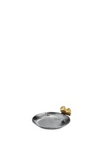 Main View -Click To Enlarge Butterfly Gingko round trinket tray
