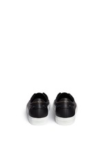 Back View -Click To Enlarge 'Paris 17' leather low top sneakers