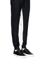 Figure View -Click To Enlarge 'Paris 17' leather low top sneakers