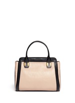 CHLO - \u0026#39;Alice\u0026#39; two-tone medium leather bag - on SALE | Multi ...