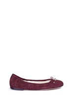 Main View -Click To Enlarge 'Felicia' suede ballet flats