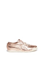 Main View -Click To Enlarge 'Mexico 66' unisex metallic leather sneakers