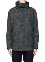 Main View -Click To Enlarge 'Ezra' camouflage print detachable liner parka