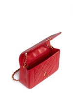Detail View -Click To Enlarge Vintage Chanel Classic quilted leather flap bag