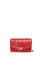 Main View -Click To Enlarge Vintage Chanel Classic quilted leather flap bag