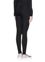 Back View -Click To Enlarge Scrunched ankle leggings