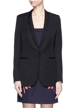 Main View - Click To Enlarge Main View - Click To Enlarge - Stella McCartney - 'Isla' shawl lapel wool blazer