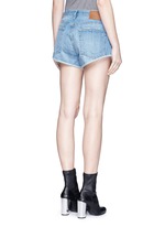 Back View -Click To Enlarge 'Marilyn Fly' denim shorts