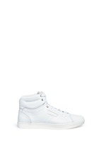 Main View -Click To Enlarge Leather high top sneakers