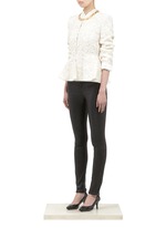 alice + olivia&nbsp;Polly lace peplum jacket
