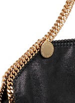 Detail View -Click To Enlarge 'Falabella' small shaggy deer foldover chain tote
