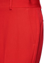 Detail View -Click To Enlarge Wool grain de poudre pants