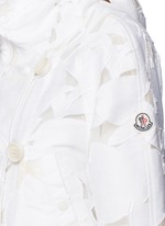 Detail View -Click To Enlarge 'Pistache' floral fil coupé jacket