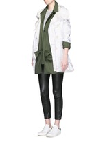 Figure View -Click To Enlarge 'Pistache' floral fil coupé jacket