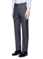 Detail View -Click To Enlarge 'Gregory' overcheck Aquaspider wool suit
