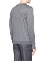 Back View -Click To Enlarge Cashmere-silk sweater