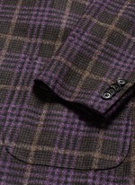 Click To Enlarge 'Cortina' Glen plaid wool-silk-cashmere blazer