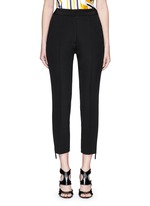 Main View -Click To Enlarge 'Mason' extended stripe cropped tuxedo pants