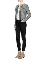 Figure View -Click To Enlarge 'Lindsey' sheer cotton silk shirt