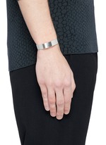 Figure View -Click To Enlarge 'Le 41 Grammes' polished sterling silver cuff