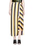 Main View - Click To Enlarge Main View - Click To Enlarge - Stella McCartney - 'Darmouth' contrast stripe asymmetric cropped pants