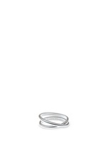 Main View -Click To Enlarge 'Anamorphose' 18k white gold twisted ring