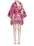 首图 - 点击放大 首图 - 点击放大 - DOLCE & GABBANA - 玫瑰花锦缎和服式外套