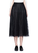 Main View -Click To Enlarge Chantilly lace midi skirt