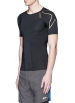 Front View -Click To Enlarge 'Elite Compression' short sleeve top