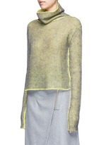 Front View -Click To Enlarge 'Vasya' mohair blend turtleneck sweater