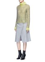 Figure View -Click To Enlarge 'Vasya' mohair blend turtleneck sweater