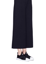 Figure View -Click To Enlarge 'Superstar' crisscross band neoprene slip-ons