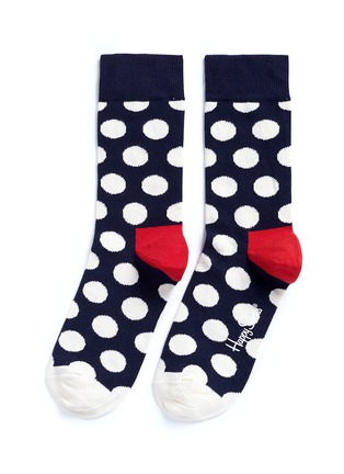 首图 - 点击放大 首图 - 点击放大 - HAPPY SOCKS - 拼色波点图案袜子