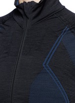 Detail View -Click To Enlarge 'Base' circular knit jacket