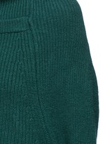 Detail View -Click To Enlarge Merino wool turtleneck sweater