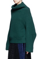 Front View -Click To Enlarge Merino wool turtleneck sweater