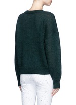 Back View -Click To Enlarge 'Clifton' mohair blend sweater